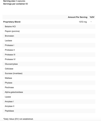 [BRSRA234OJ5BO23X] Energética - EnzymixProTM (K-99) 120 cápsulas