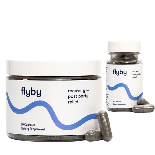 [BRSRAZQPOF7RACI2] Flyby Recovery Pills - All The Hang, Without The Over!™ - Post Party Drinking Essential with Liver Support 80 & 20 Count