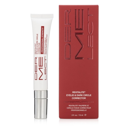 [BRSWGHYRCMNGKFLB] Dermelect Revitalite Eyelid & Dark Circle Corrector- Professional Strength, Anti-Aging Eye Cream with Peptides, Brightening & Tightening Ingredients- Dark Circles, Puffiness, Droopy Eyelids & Wrinkles