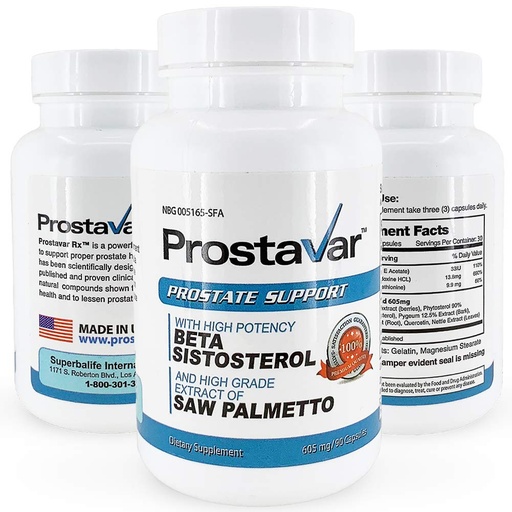 [BRSWIC33PMCROCL6] Prostate Support with Saw Palmetto 605mg - 630 Capsules - 7 Month Supply