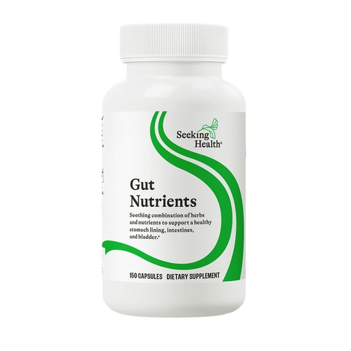 [BRSWY2YFCAARSDIZ] Seeking Health Gut Nutrients, Digestive and Gastrointestinal Support, Glutamine-Free Supplement, Vegan and Vegetarian (150 Capsules)*