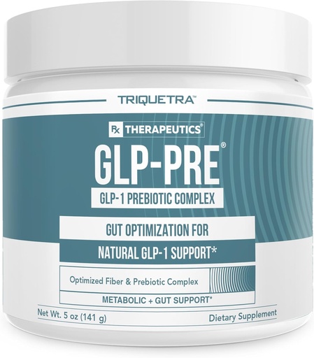 [BRSRAGAOOEHQK3T3] GLP-Pre™ – Optimized Prebiotic Fiber Complex - Gut-Microbiome Optimization for Natural GLP-1 Pathway Support & Metabolic Wellness - Includes Clinically Studied Non-Digestible Fibers - 30 Servings