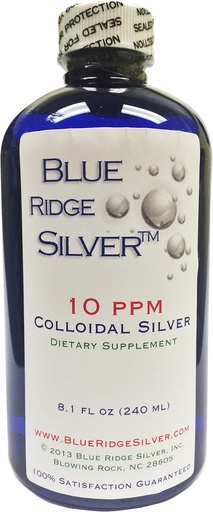[BRSWICA4CRYBWCDC] 10 ppm 8 oz Colloidal Silver Natural Immune Apoyo Salud Suplemento