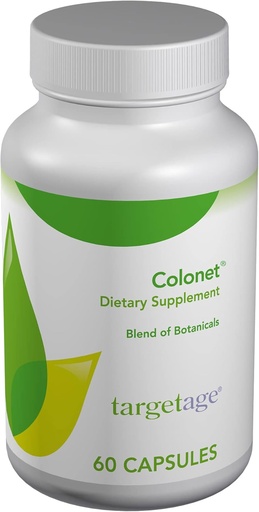 [BRSWI2QHAF5QM2LC] Targetage® by Maison Beljanski® - Colonet™ Dietary Supplement - Colon Cleanse & Digestive Health - 60 Capsules