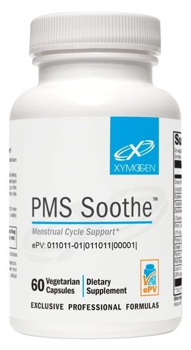 [BRSWIYIZCF5RKYAZ] XYMOGEN PMS Soothe - Menstrual Cycle & Hormonal Balance Support - Traditional Herbal Blend - Vegan, Gluten-Free, & Non-GMO - 60 Capsules