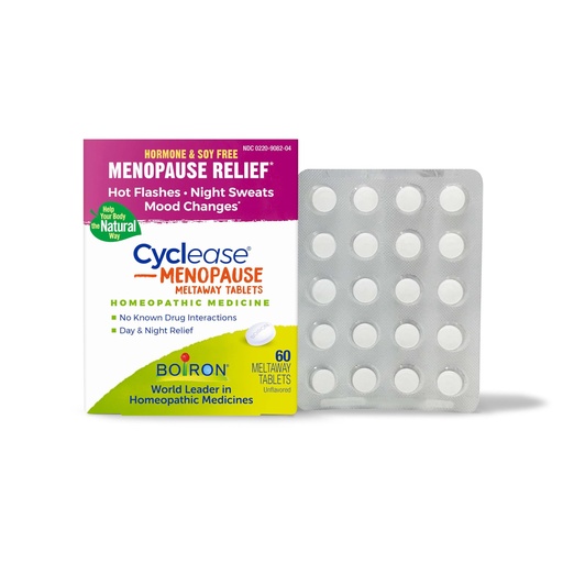 [BRSWY2YLBMIWGFIY] Boiron Cyclease Menopause Tablets for Relief of Hot Flashes, Night Sweats, Irritability, and Mood Swings - 60 Count