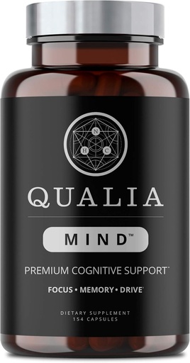 [BRSWGED4CMFGYCLF] NEUROHACKER COLLECTIVE Qualia Mind Nootropics 154 ct | Top Brain Supplement for Memory, Focus, Mental Energy