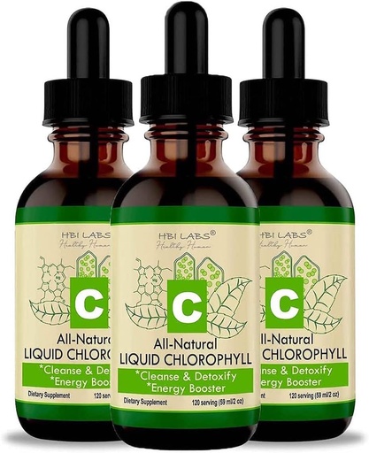 [BRSW2YIEBMBA42QZ] Chlorophyll Liquid Drops for Water Natural Chlorophyll Concentrate (3 Pack)
