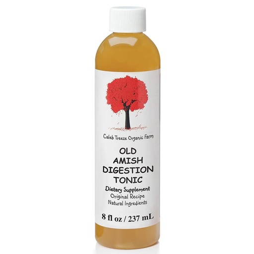 [BRSWIYA5ABYROHLC] Caleb Treeze Digestion Tonic (Formerly: Stops Acid Reflux) 8 oz – Old Amish Formula | Fast-Acting Natural Digestive Support for Occasional Heartburn, Indigestion and Bloating Relief