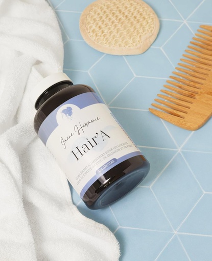 [BRSRMZQZA56BMCA6] Hair'A - 2 mesi di trattamento - Anti-Hair Loss - PCOS Integratori alimentari - Androgenic Hair Loss - Formula naturale con piante, minerali e elementi Trace - 180 Capsule