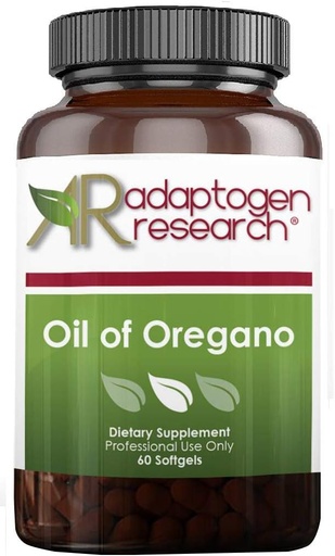 [BRSROEI2CUGR4YLD] Oil of Oregano Softgels - Oregano Oil Supplement with Highly Concentrated Carvacrol - Supports Intestinal Cleansing - Small Pills (60 Softgels) Gold