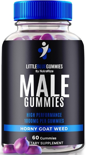 [BRSRA2Q2CEAR6CLF] Little Blue Gummies for Men, Premium Male Supplement for Daily Nutrition, LittleBlue Gummy, All-Natural Multivitamin for Peak Performance and General Health, Official Reviews (60 Gummies)