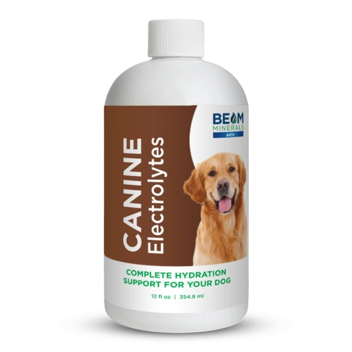[BRSRAGDQDN5AGALK] Beam Minerals Complete Canine Electrolytes | Full-Spectrum Electrolytes for Dogs | 12 Fl Oz