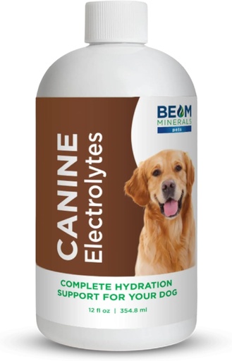 [BRSRAGDQDN5AGALK] Beam Minerals Complete Canine Electrolytes - Full-Spectrum Electrolytes for Dogs | 12 Fl Oz