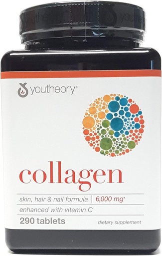 [BRSWIE3YAADAAD3E] Youtheory Collagen Advanced Formula Type 1,2,3 290 ct (Pack of 3)