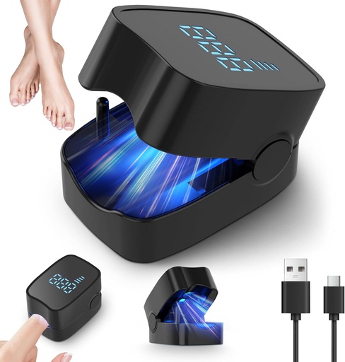[BRSRAFAYOQOQGG3B] Nail Fungus Laser Treatment LED Light Device-B0DBLMSYL8