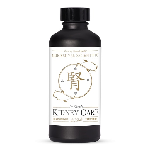 [BRSW2CAFCIPRGCQ6] Quicksilver Scientific Kidney Care - Kidney Cleanse & Lymphatic Drainage Supplements - Astragaloside IV Extract, Zhu Ling, Goldenrod, Ferulic Acid, He Shou Wu & Dandelion Leaf (3.38oz / 100ml)