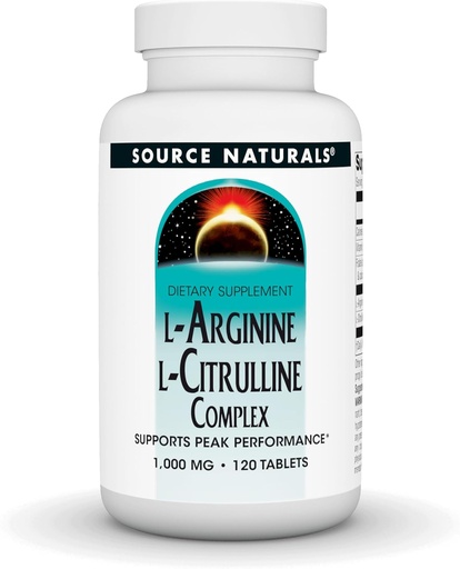 [BRSWIY3QB4HGYYI7] L-arxinina L-Citrulline Complexo, 120 Tablets, 1000 mg