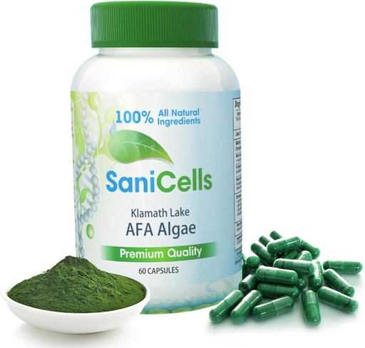 [BRSRAAQFAAHQI3DP] TROYA Sani Cells AFA Blue-Green Algae Kapsule 