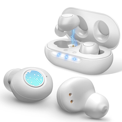 [BRSRMZYCCEBAECLJ] Hearing Aids-Hearing Aids For Senior,Hearing Aid Amplifier,Over the Counter Hearing Aids for Adults,Hearing Assistance Sound Amplifier for Ears Personal Hearing Amplifer for Senior with Battery, White