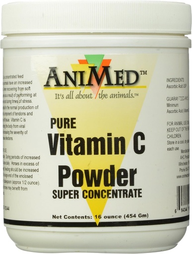 [BRSWI2QZCEOBCHA7] AniMed Vitamin C Pure 1# Jar 90180