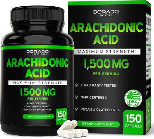 [BRSRMFIYBEAQ42A3] Àcid imquisònic suplementari (150 Capsules) - Muscle i força suplementari per a Mascle Mascle Mascle Massa & Revery for Men i Dones - Guten Free & No-GMO - 3D Tested - (150 Capules)