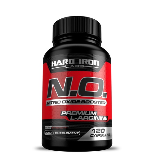 [BRSWG2QCAUJWM33B] N.O. Nitric Oxide Booster with L-Arginine, L-Citrulline, Beta Alanine, AAKG - Non-GMO, Gluten-Free, Vegan - Pre-Workout Supplement for Muscle Growth, Stamina, Energy, Pumps, Vascularity - 120 Capsules