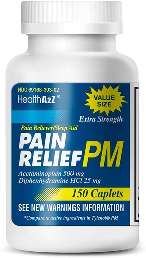 [BRSWGYALAEIBUCI7] HealthA2Z® Extra Strength Pain Reliever PM...