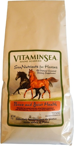 [BRSWKEI7OVYGKDTE] VITAMINSEA Horse Kelp Dried Seaweed Supplement | All Natural Dietary Nutrients for Horses | Kelp Flakes with Glucosamine, Chondroitin, White Willow Bark for Bone and Joint Health | 10 LB