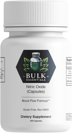 [BRSRA235CB6B623K] Nitric Oxide Capsules - 1000mg per Serving (300 Count)