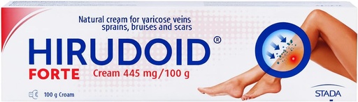 [BRSW2ZYEAQIAGEQZ] HiruCream Forte 100g Cream for Veins Bruises Scars sprains, Made in Germany