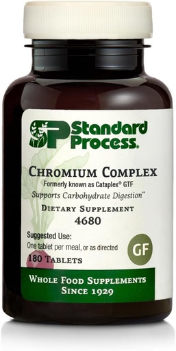 [BRSRAZYHBFYQAFDO] Standard Process Metabolism and Digestive Health Bundle - Chromium Complex " Diaplex Dietary supplements - Supports Carbohydrate Digestion " Pancreas Function - Chromium supplements with Vitamin A