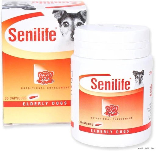 [BRSRAGATDENAKFLU] Brain Function Support Aging Pet Nutritional Supplement /D59010B Senilife Nutritional Supplement for Elderly Dogs(up to 50 lbs)- 30 / Box