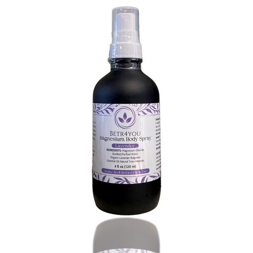 [BRSRAGAZBYHQMCI2] BETR4YOU 官方网站 主题镁体喷雾 4 Fl. Oz. viral TikTok Product (4 Fl Oz, Lavender)