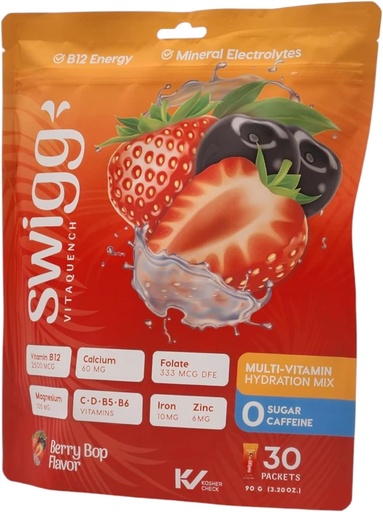 [BRSRMYAHA4IWKDQY] Electrolytes Powder Packets Daily Multi Vitamin Water Hydration Packet Powder No Sugar 2500 mcg B12, C + D + B6, Folate, Iron Zinc + More