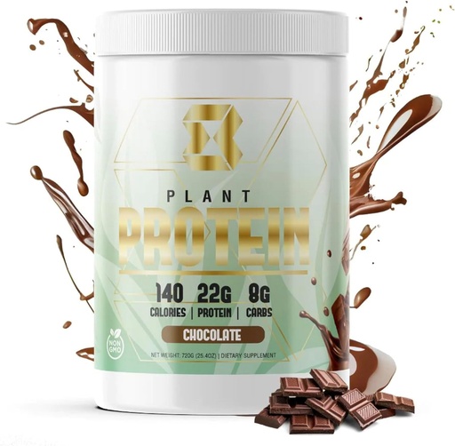 [BRSROAIZC4IBA3TO] Motiv-8 Plant Based Protein, 22g Pea Protein, 140 Calories, Enhances Recovery, Protein Snack Meal Replacement (20 Servings, Chocolate)