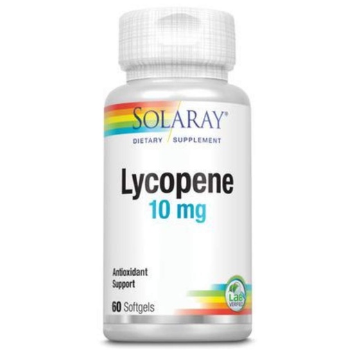 [BRSWIYQZBQPGEDLC] SOLARAY Lycopene, Softgel (Btl-Plastic) 10mg | 60ct