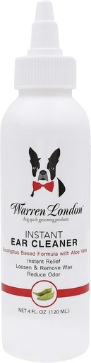 [BRSRMZYQBAHWGGQV] Warren London Instant Ear Cleaner- Dog Ear Drops w/Aloe to Prevent Irritation | Made USA | 12oz