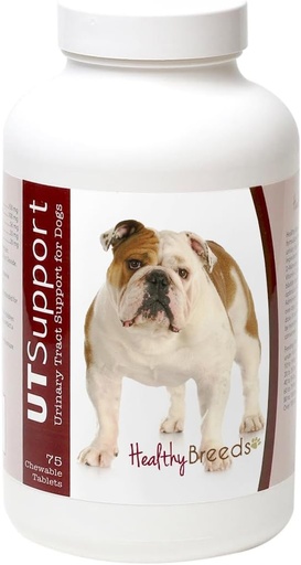 [BRSWKHD5AZ6QGDDZ] Healthy Breeds Bulldog Cranberry Chewables 75 Count