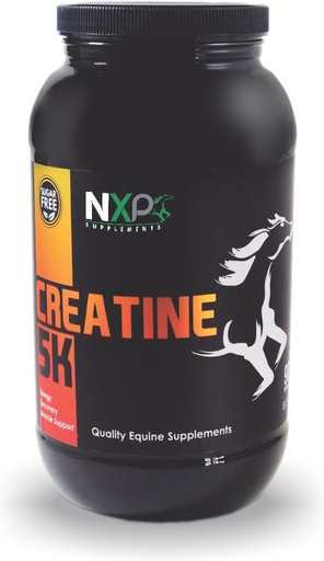 [BRSROEAYA4PRMCTV] Creatine 5K - Energy Muscle Support Recovery Power Strength Endurance Stamina Supplements for Horses 5 lb (90 Servings)