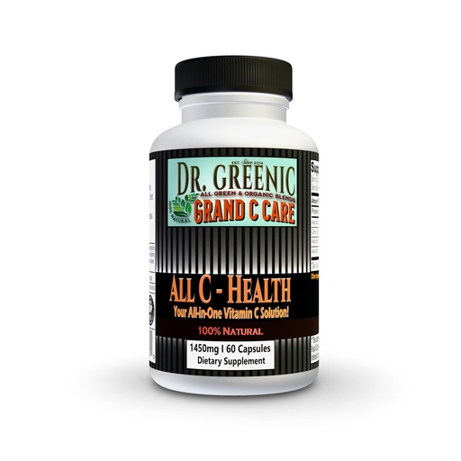 [BRSRAEAQDMORSCDL] Grand C Care | All C- Health | Your All-in-One Whole Vitamin C Complex | 1450Mg | Acerola Cherry Extract | Camu Camu Extract | Ascorbic Acid | Ascorbyl Palmitate | C at its Best