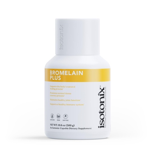 [BRSWGH34A55RE2TZ] Isotonix Bromelain Plus - protease enzymes, White Willow bark & bromelain Promote Joint Health. Non-GMO, Gluten Free. by Market America (30 Servings)