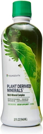 [BRSWKFYOCYJWADA5] Youngevity Plant Derived Liquid Minerals - 77+ Natural Unaltered Trace Minerals - 19,000mg Plant Mineral Solids - Colloidal Form Humic Shale - (32 oz Pack of 1)