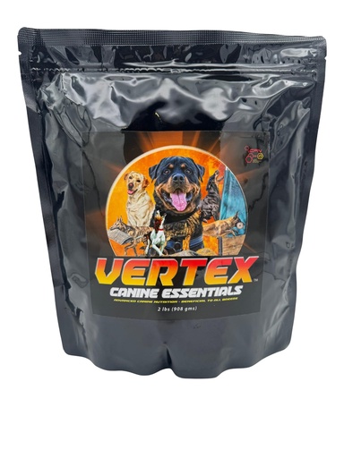 [BRSWYHYBBZ5WYHQU] Vertex Canine Essentials High-Performance Dog Supplement – Predigested Liver, Whey & Egg Protein – Muscle Growth, Recovery, Fertility & Milk Production– Active, Working & Breeding Dogs, 2lbs Nutrition