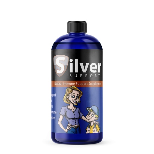 [BRSWKYIBAF7BEGA3] Nano Ionic Silver Technology - Liquid Immune Booster for All Ages and Pets - Cutting-Edge 10 ppm Formula Enhances Wellness - 32oz