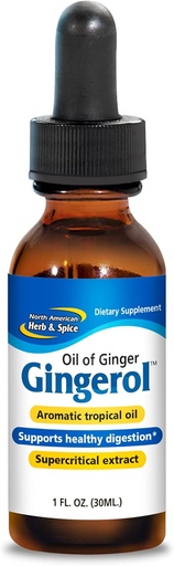 [BRSWIYT3PMDG2DA7] North American Herb and Spice, Gingerol, Oil of Ginger, 1-Ounce