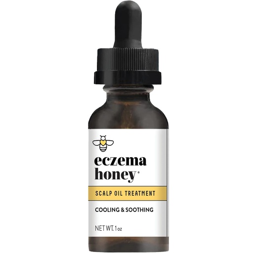 [BRSROYYBCIBQY3Y4] ECZEMA HONEY Soothing Scalp Oil - Natural Honey Hair Oil & Scalp Care - Daily Itchy Scalp Relief Serum - Dry Scalp Treatment Helps With Psoriasis, Seborrheic Dermatitis, Dandruff & More (1 Oz)