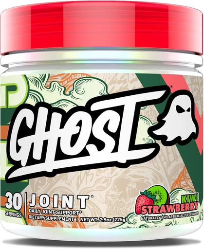 [BRSRAYL4OB4AMCDJ] GHOST Joint Supplement, Kiwi Strawberry (30 Servings) - Daily Joint Maintenance Supplement for Men & Women - Glucosamine HCL, Chondroitin Sulfate & Curcumin - Cartilage, Bones & Joint Support