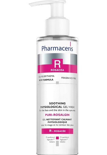 [BRSWKHDRDN5RUED5] Pharmaceris R - PURI-ROSALGIN ansiktsgelvask for Rosacea hud (200 ml) av Dr. Irena Eris - Pharmaceris R
