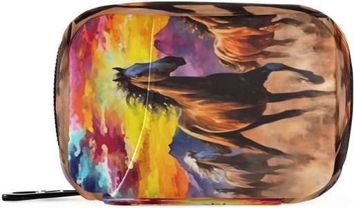 [BRSROBIHCMFAGGY6] Horse Pill Organizer Case Portable Weekly Daily Pill Case Bag Ekspert Dəstək Dəstək üçün kabel